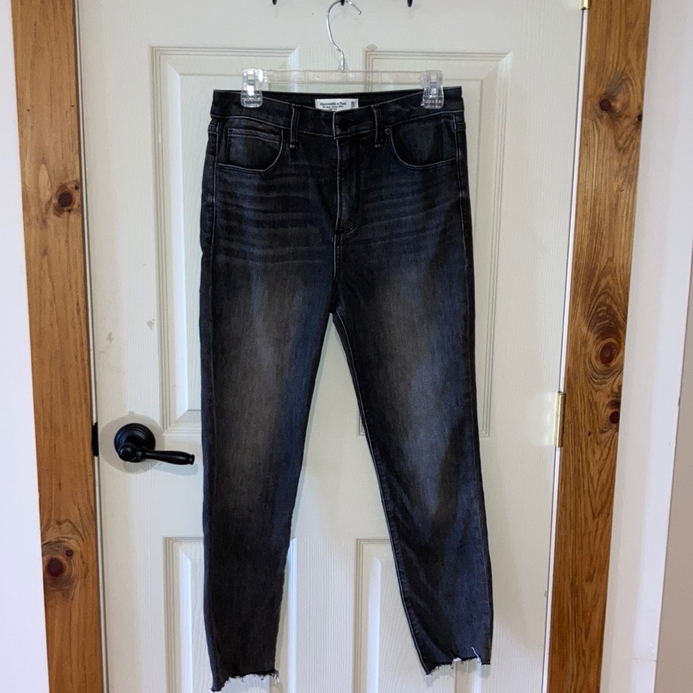 Abercrombie and Fitch Ankle High Rise Jeans